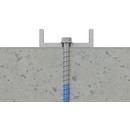 VIS A BETON INOX OPTION 1 TETE HEXAGONALE